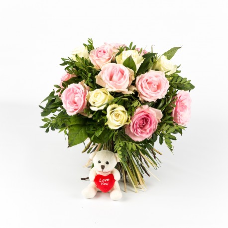 Bouquet de naissance fille - Flower Price
